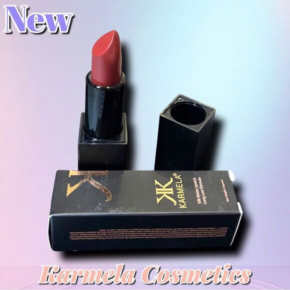 New Karmela Cosmetics Silk Matte Lipstick – Enchanted (3.8 g) - Picture 1 of 8